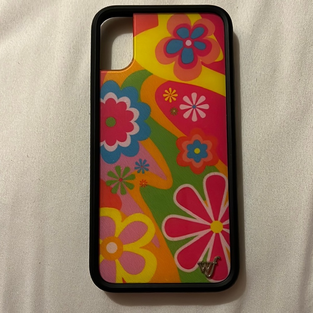 wildflower iphone XS phone case